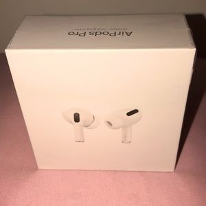 APPLE AIRPODS PrO(NWT)w WIRELESS CASE WHITE